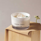Handmade Sleep Aid Crystal Scented Candle Soy Wax Candle