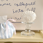 Pearl Seashell Scented Candle Handmade Birthday Candle Gift