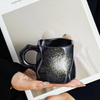 Irregularly Shaped Ceramic Mug Handcrafted Coffee & Tea Cup Creative Water Mug