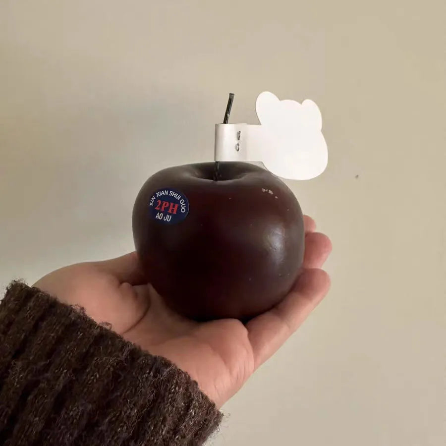 Red Apple Scented Candle Soy Beeswax Blend with Blackberry & Cedar Candle