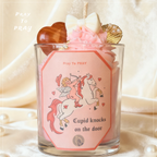 Cupid's Knock Perfume Candle Love Attraction Candle with Charms