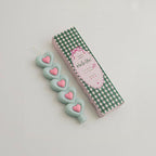Heart Shape Long Gan Soy Wax Scented Candles Handmade Artistic  Aroma Candle
