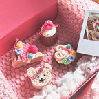 Creative Dessert Shaped Scented Candle Gift Box 4 Handmade Soy Wax Candles Birthday Present Set