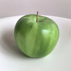 Simulation Green Apple Shaped Aromatherapy Candle Handmade Soy & Beeswax Candle Fruit Home Decor