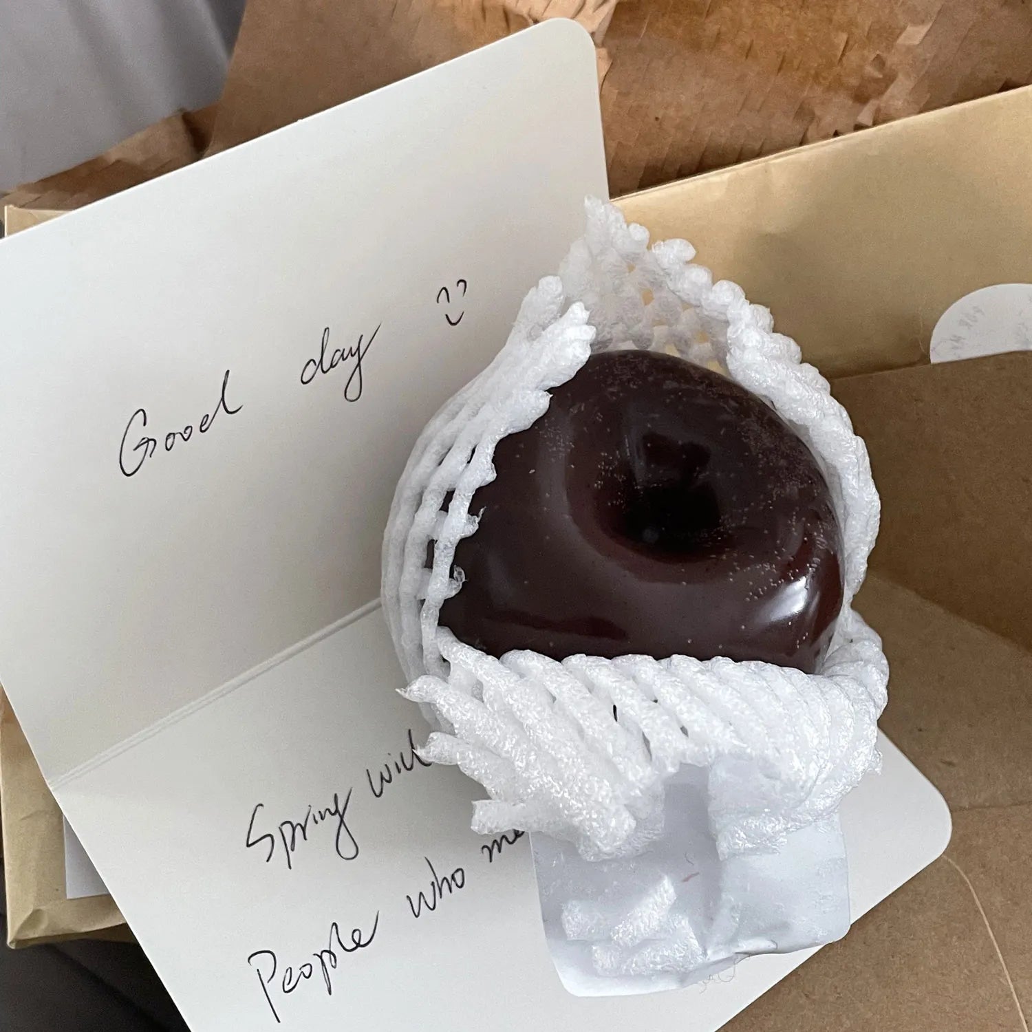 Red Apple Scented Candle Soy Beeswax Blend with Blackberry & Cedar Candle