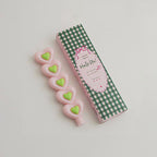 Heart Shape Long Gan Soy Wax Scented Candles Handmade Artistic  Aroma Candle