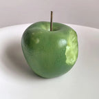 Simulation Green Apple Shaped Aromatherapy Candle Handmade Soy & Beeswax Candle Fruit Home Decor