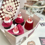 Cherry Dessert Scented Candle Gift Adorable Sweet-Inspired Aromatherapy Candles in a Decorative Box