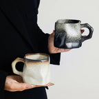 Irregularly Shaped Ceramic Mug Handcrafted Coffee & Tea Cup Creative Water Mug