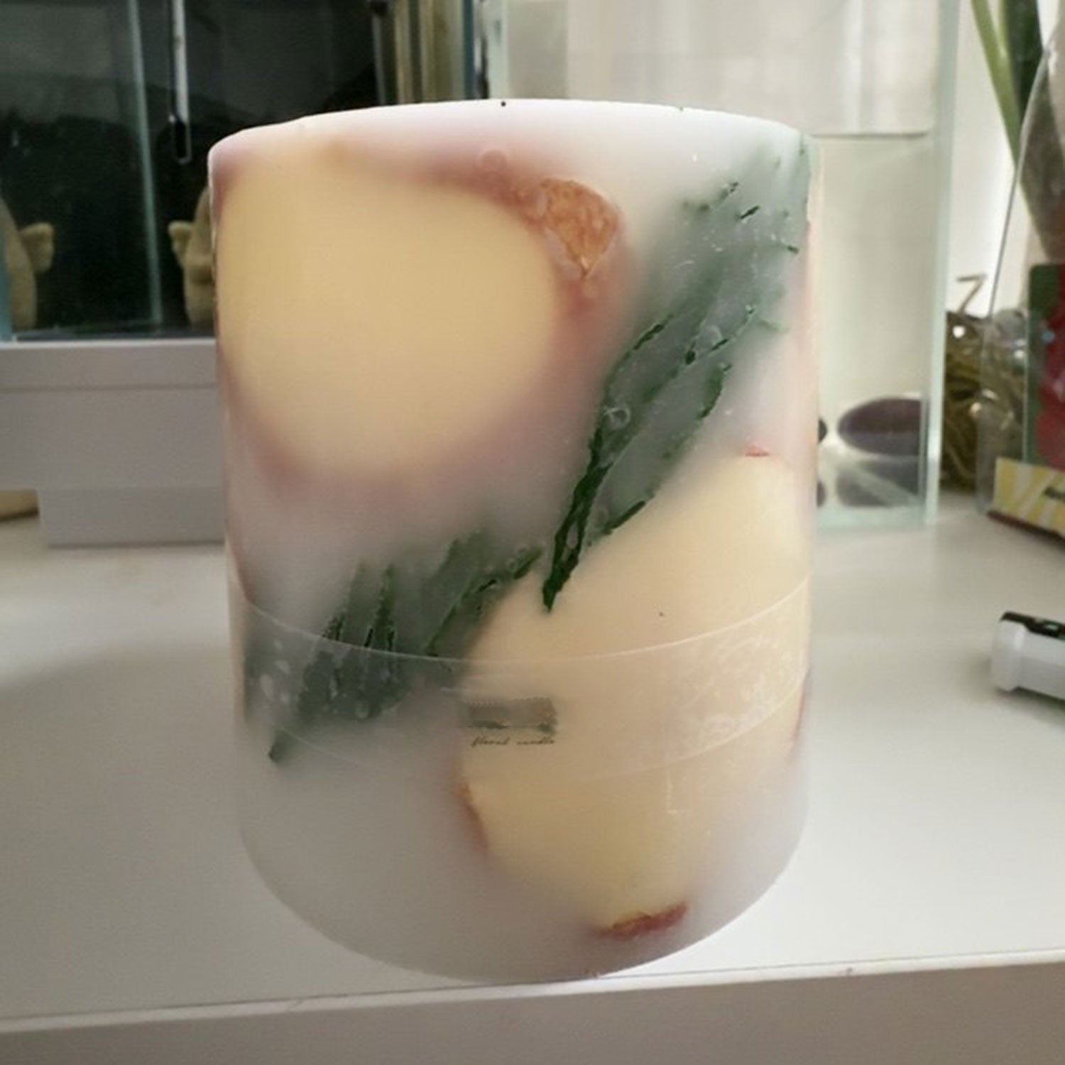 Wild Apple Scented Candle Gift Set Big  Handmade Soy Wax Candle with Natural Essential Oils