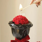 Handmade Rose Bouquet Scented Candle Gift Set Birthday Wedding Proposal Artistic Candles