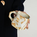 Irregularly Shaped Ceramic Mug Handcrafted Coffee & Tea Cup Creative Water Mug