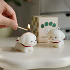 Handmade Puppy Shaped Cute Scented Candle Pet Lover Decor Candle
