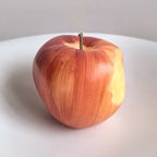 Realistic Red Apple Scented Candle Handcrafted Fruit Decor Candle & Gift Idea