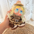 Crying Beanpod Doll Handmade Bag Charm Unique Gift for Bag Decoration