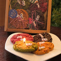 Handmade Christmas Cookie-Shaped Scented Candle Gift Set Original Cute Decorative Candle