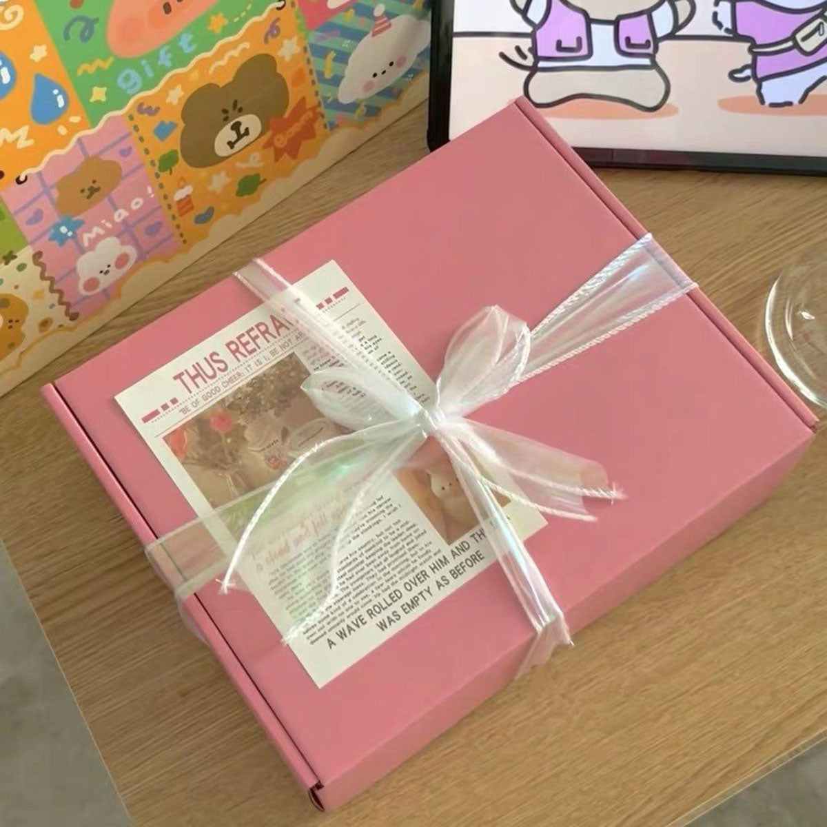 Creative Dessert Shaped Scented Candle Gift Box 4 Handmade Soy Wax Candles Birthday Present Set