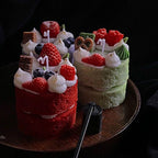 Velvet Cake Scented Candles Creative Aromatherapy Candles Birthday Gift