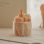 Girls' Party Mini Handmade Cake Scented Soy Wax Candle Cute Dessert Decor Birthday Candles