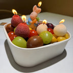 Simulated Litchi Shaped Scented Candle Set Fruit Home Decor Aromatherapy Candles