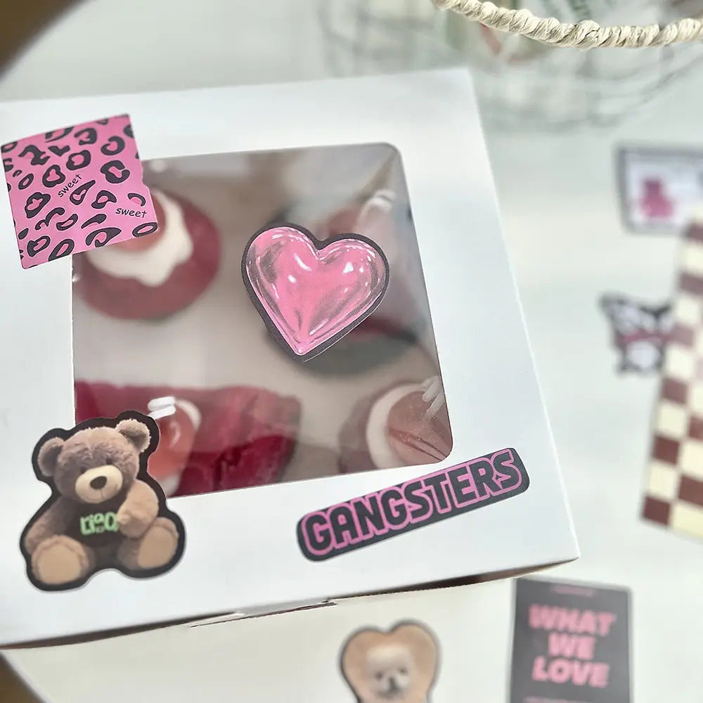 Cherry Dessert Scented Candle Gift Adorable Sweet-Inspired Aromatherapy Candles in a Decorative Box