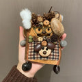 DIY Double-sided Pod Doll Handbag Charm Natural Plant Pod Craft