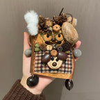 DIY Double-sided Pod Doll Handbag Charm Natural Plant Pod Craft